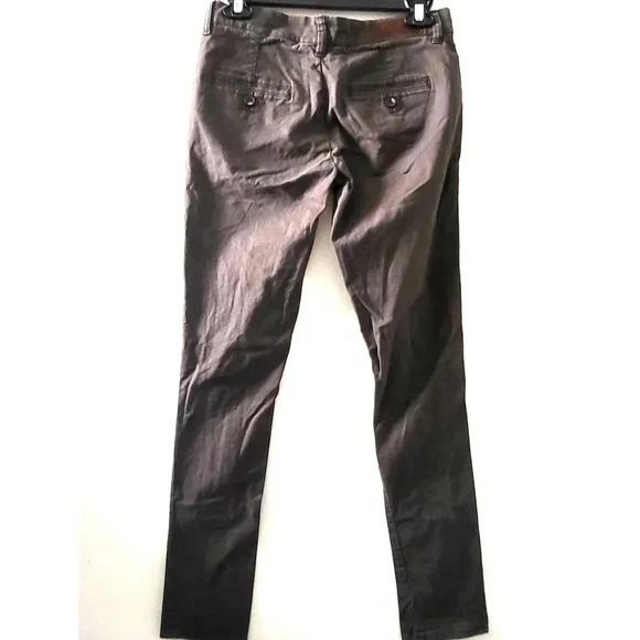 Allsaints Spitalfields Brown Slim Fit Pants Size 4 1J - Picture 2 of 6